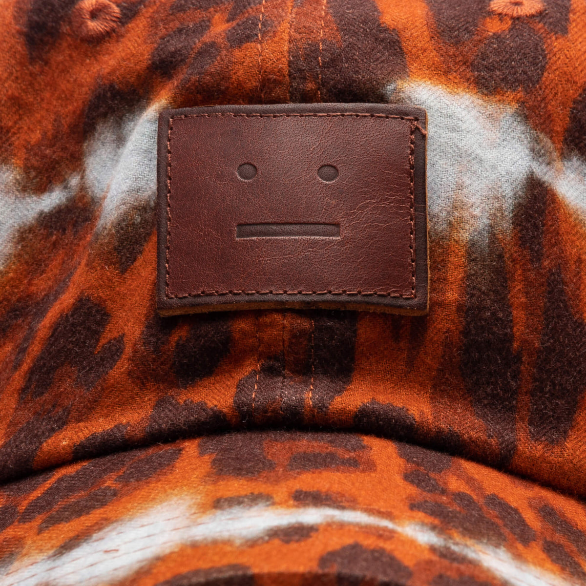 Cotton Baseball Cap - Rust Red/Brown