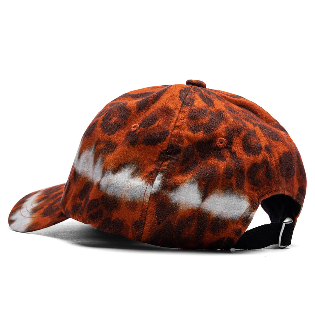Cotton Baseball Cap - Rust Red/Brown