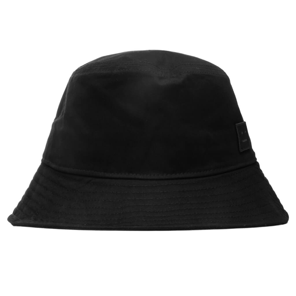 Cotton Bucket Hat - Black