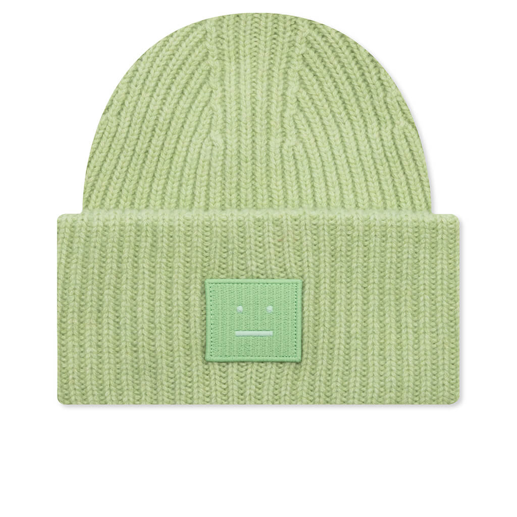 Face Logo Beanie - Pale Green