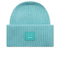 Face Logo Beanie - Turquoise Blue