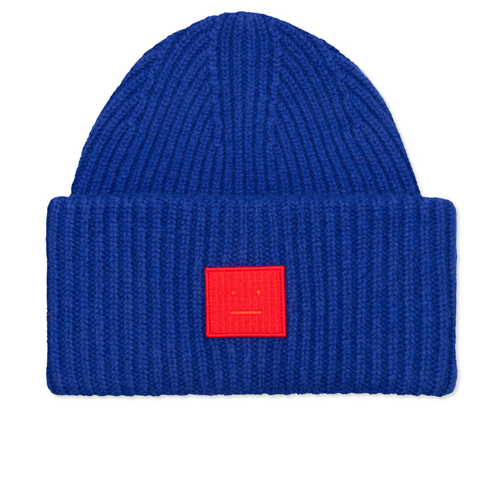 Face Logo Beanie - Ultramarine