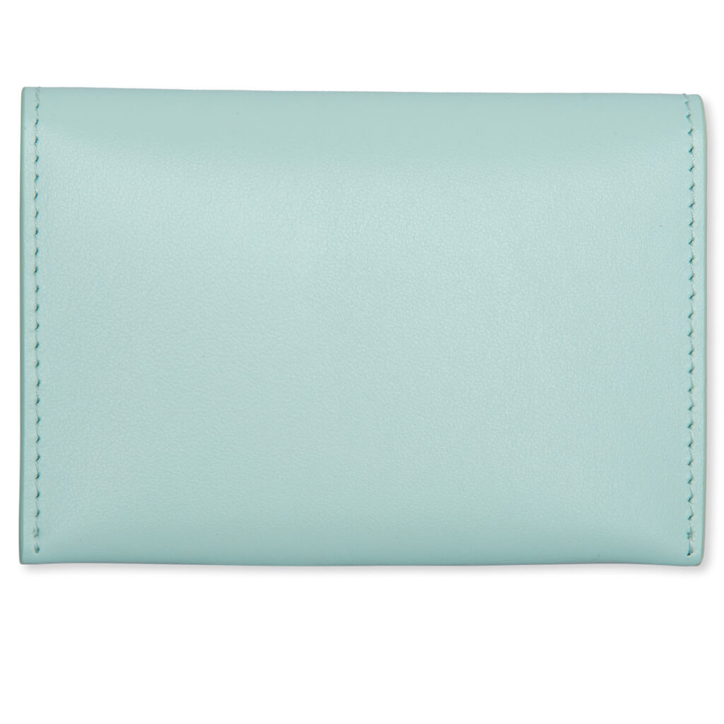 Folded Card Holder - Pastel Green