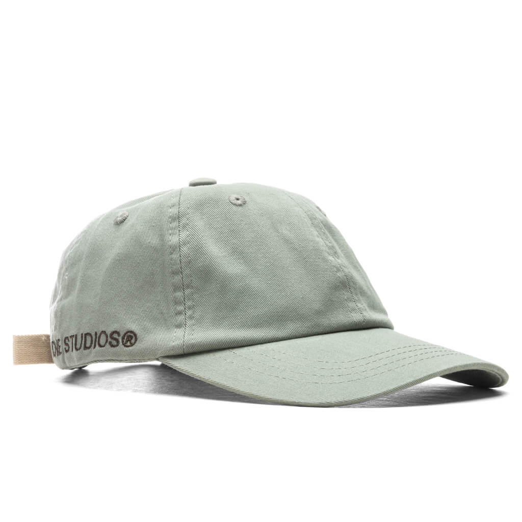 Cotton Baseball Cap - Sage Green