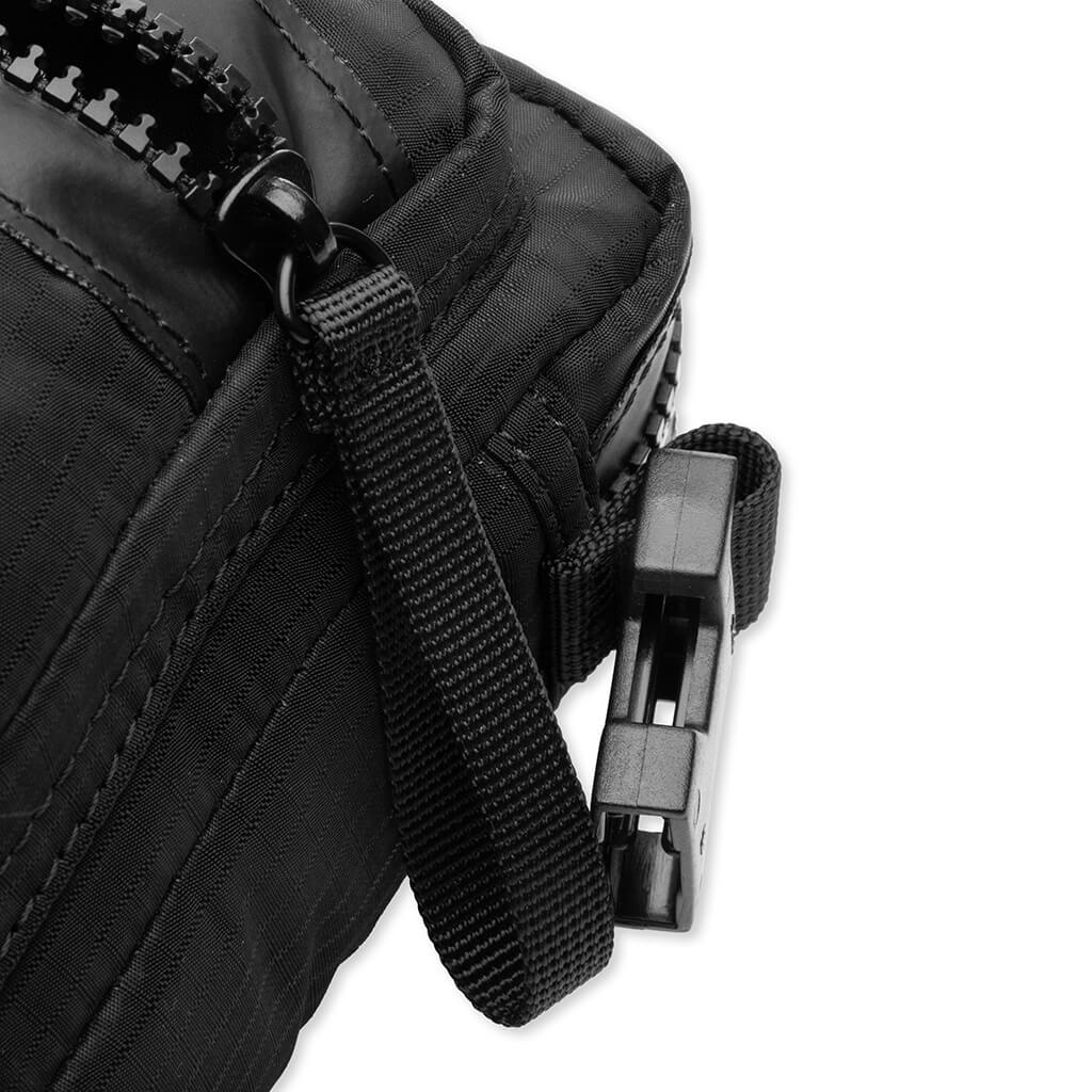 Logo Plaque Pocket Bag - Black