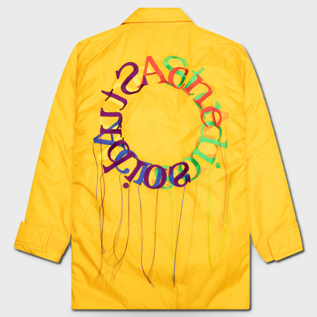 Padded Nylon Jacket - Yellow