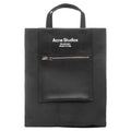 Papery Nylon Tote Bag - Black/Black
