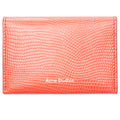 Leather Card Case - Bright Red