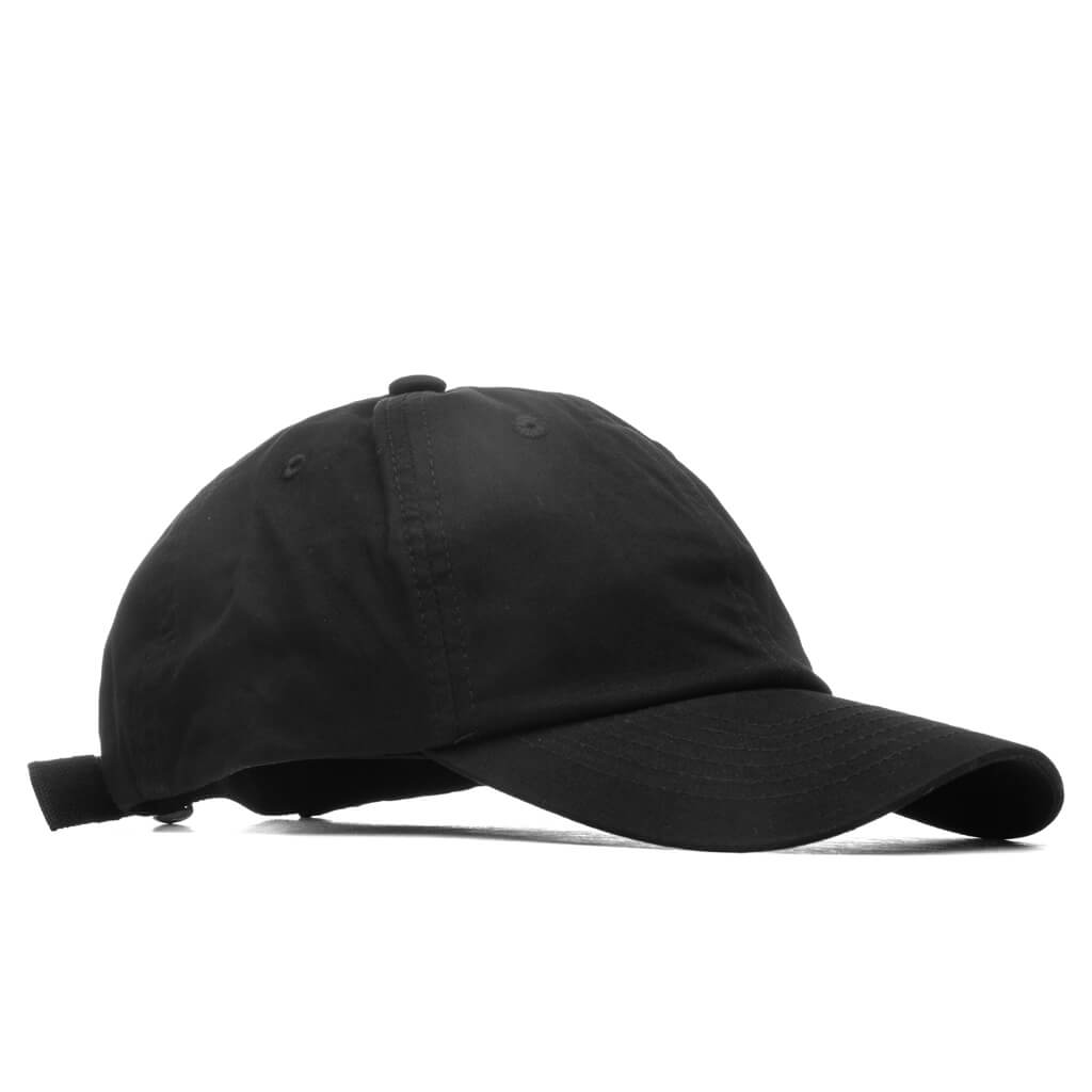 Twill Baseball Cap - Black