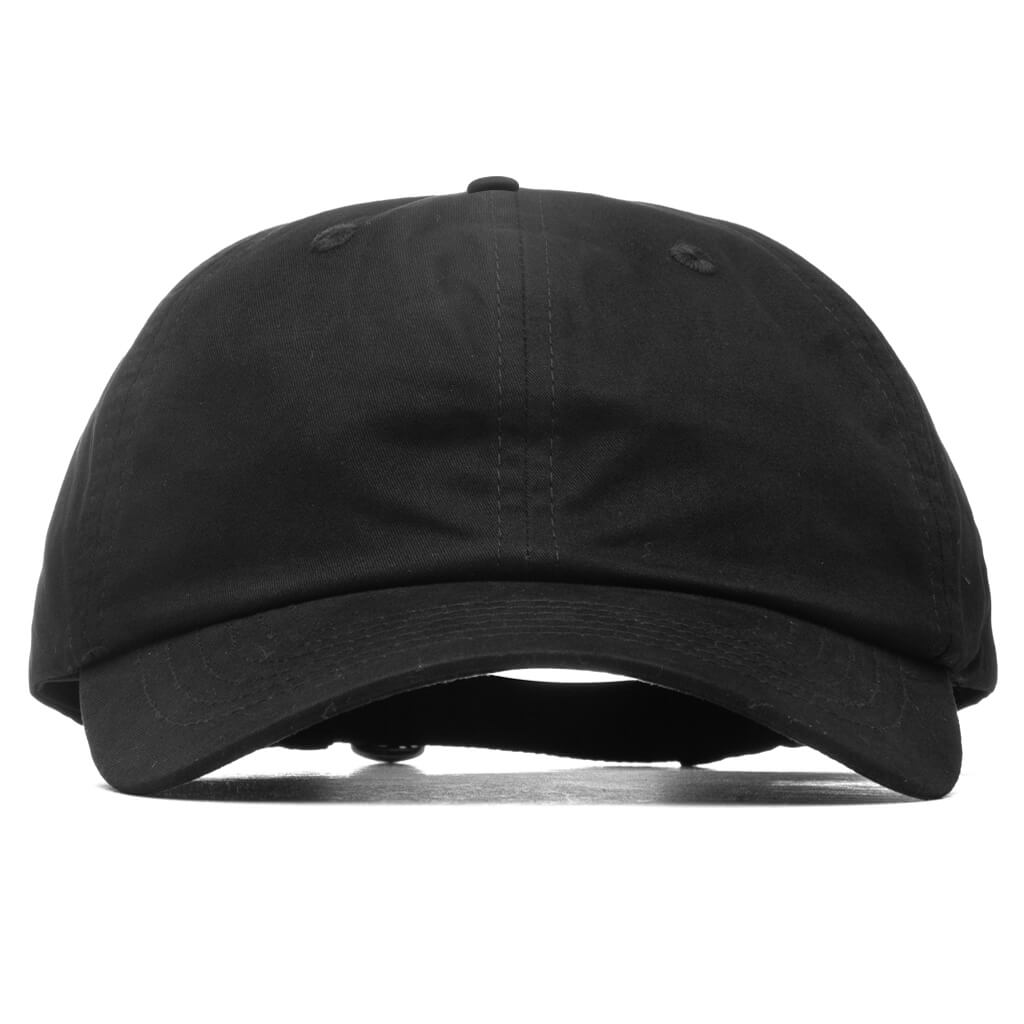 Twill Baseball Cap - Black