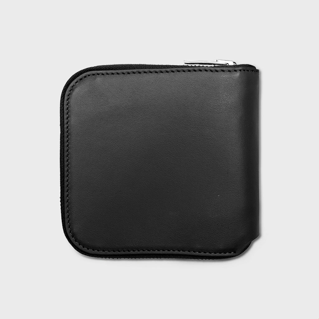 Zipped Wallet - Black