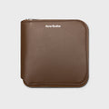 Zipped Wallet - Camel Brown