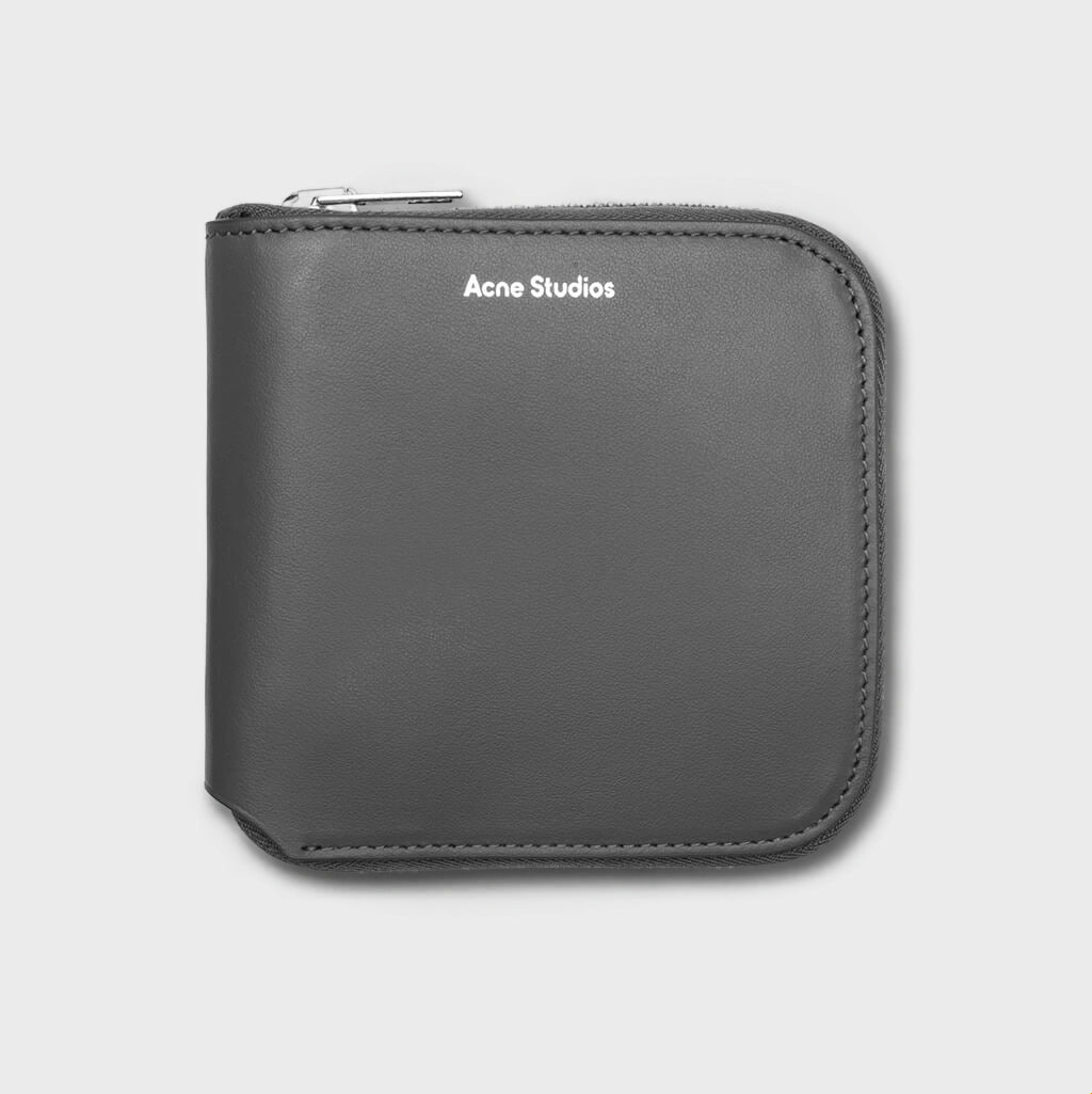 Zipped Wallet - Dark Grey