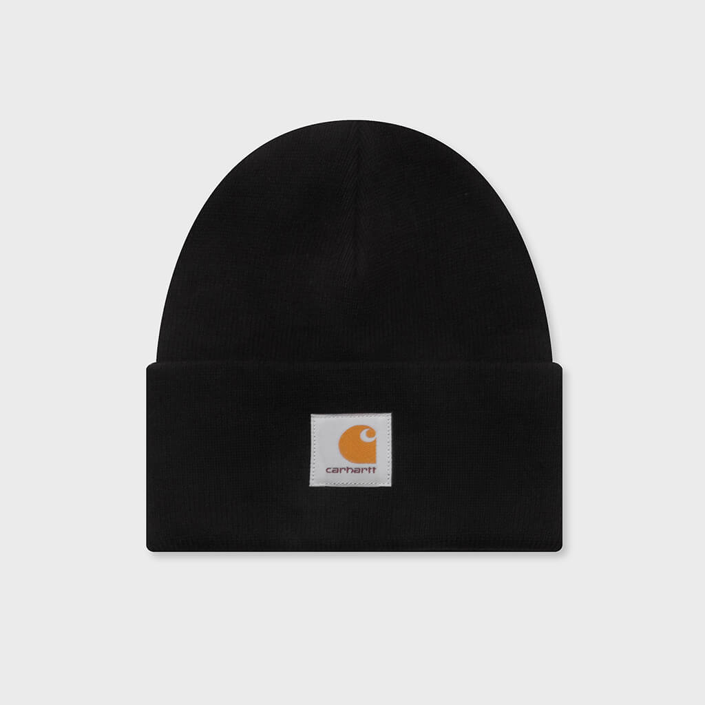 Acrylic Watch Hat - Black