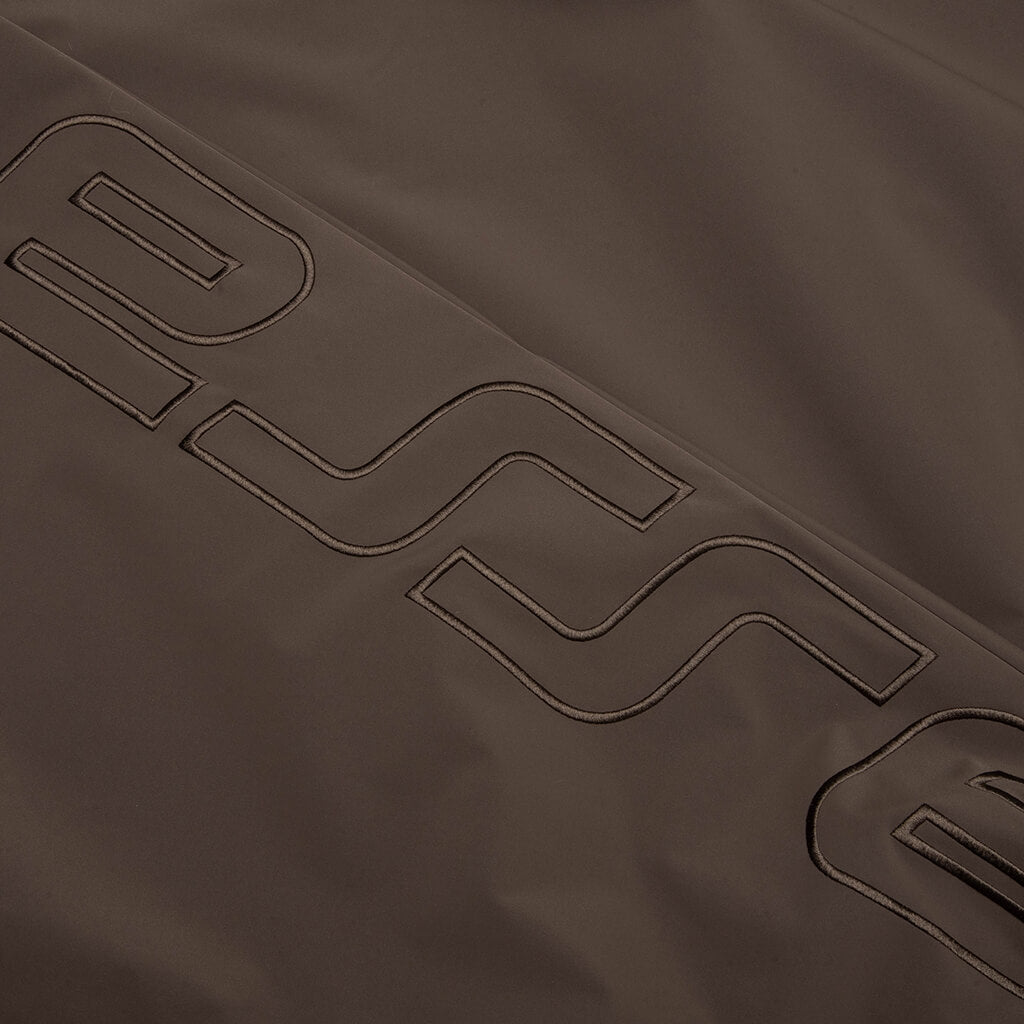 Active Trace 1/2 Zip Track Jacket - Brown
