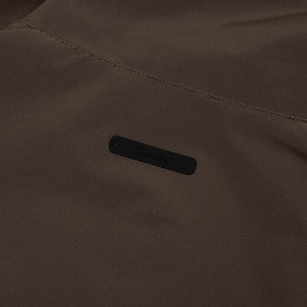 Active Trace 1/2 Zip Track Jacket - Brown