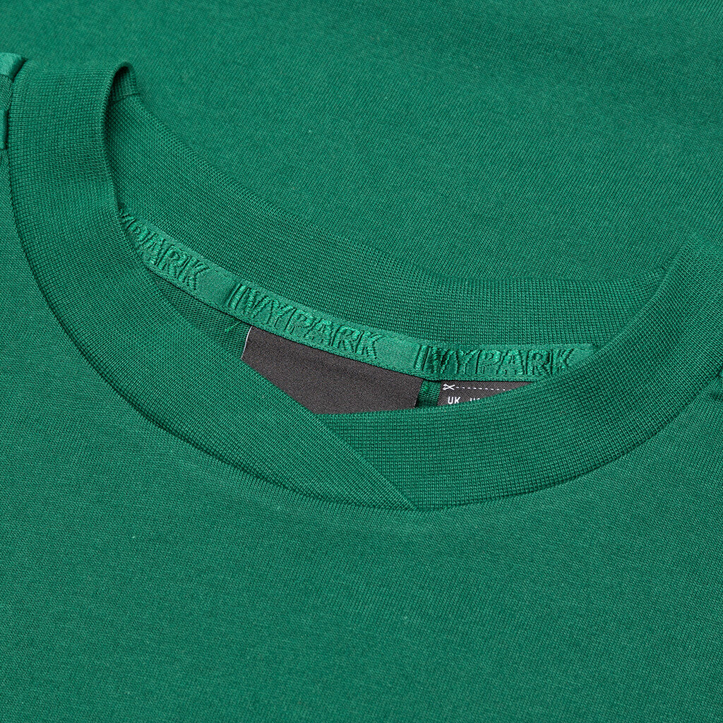 4All 3 Stripe Tee - Dark Green