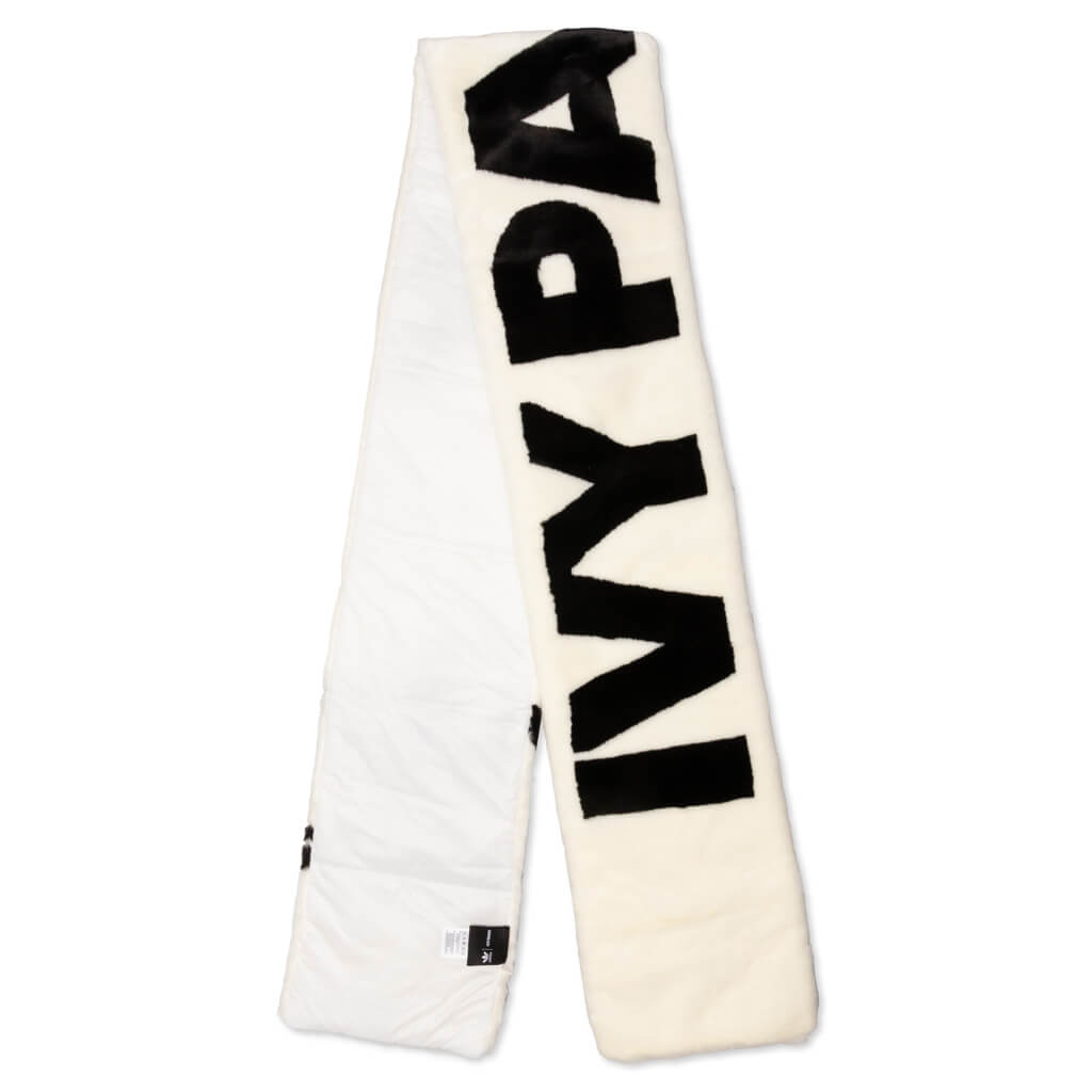 Faux Fur Scarf - Core White
