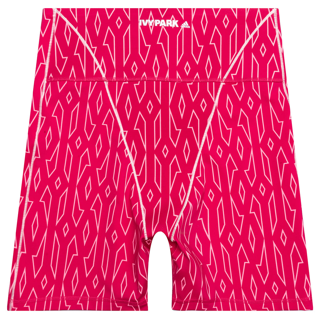 Monogram Cycling Short - Bold Pink