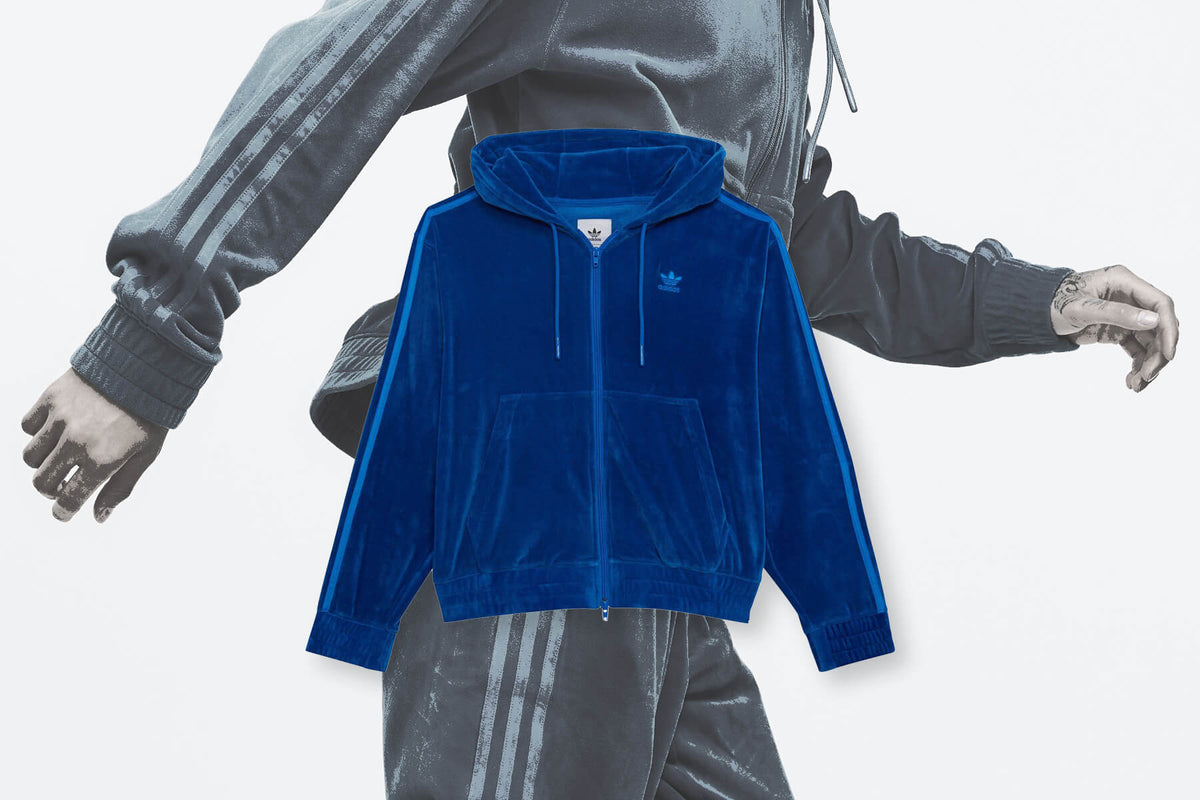 Full-Zip Hoodie - Blue