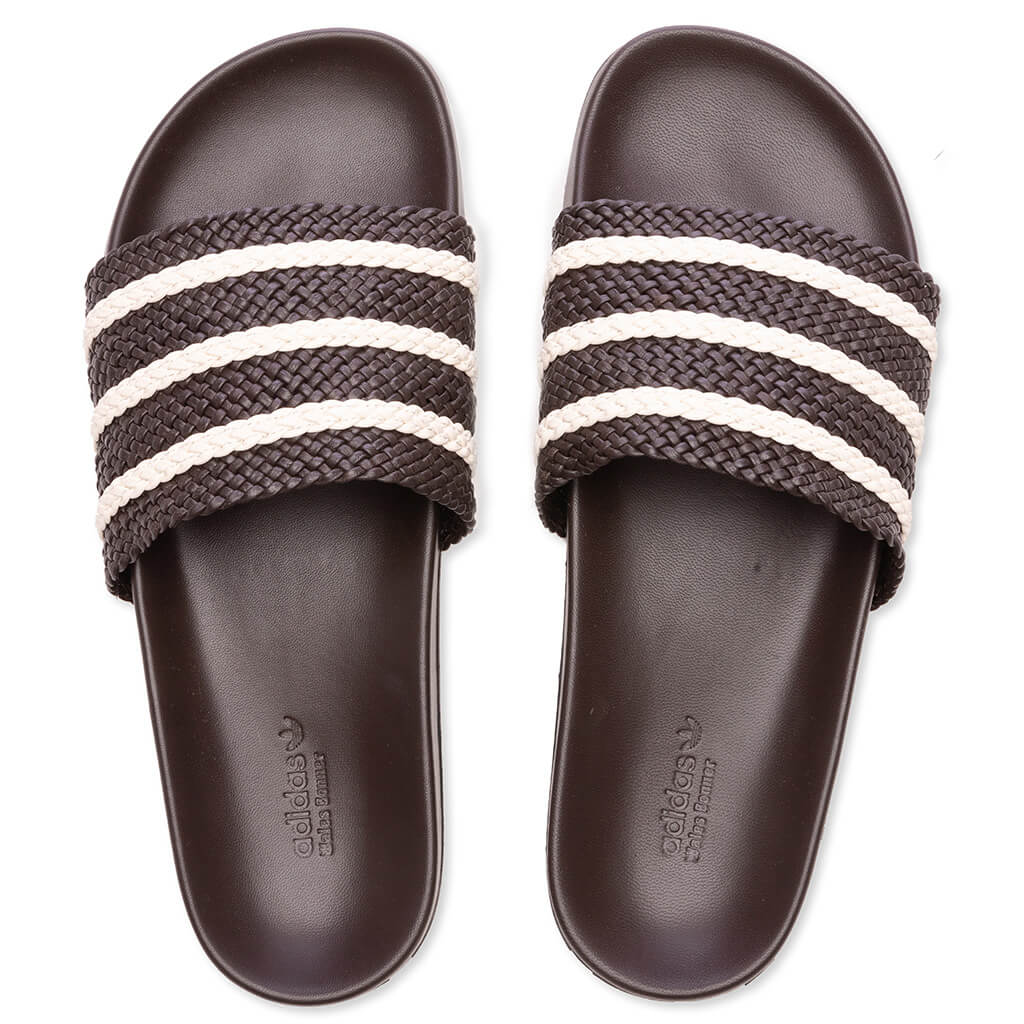 Adilette - Dark Brown/Wonder White/Night Brown