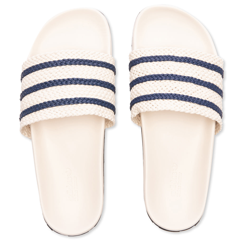 Adilette - Wonder White/Night Indigo
