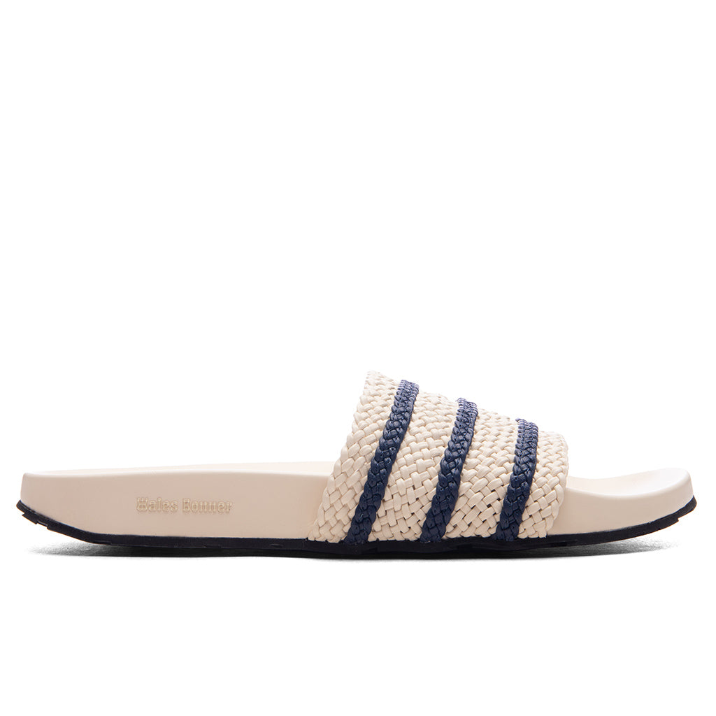 Adilette - Wonder White/Night Indigo