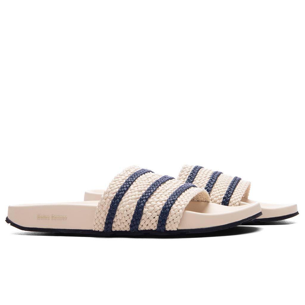 Adilette - Wonder White/Night Indigo
