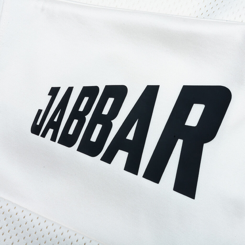 Basketball Jersey - Off White/Black