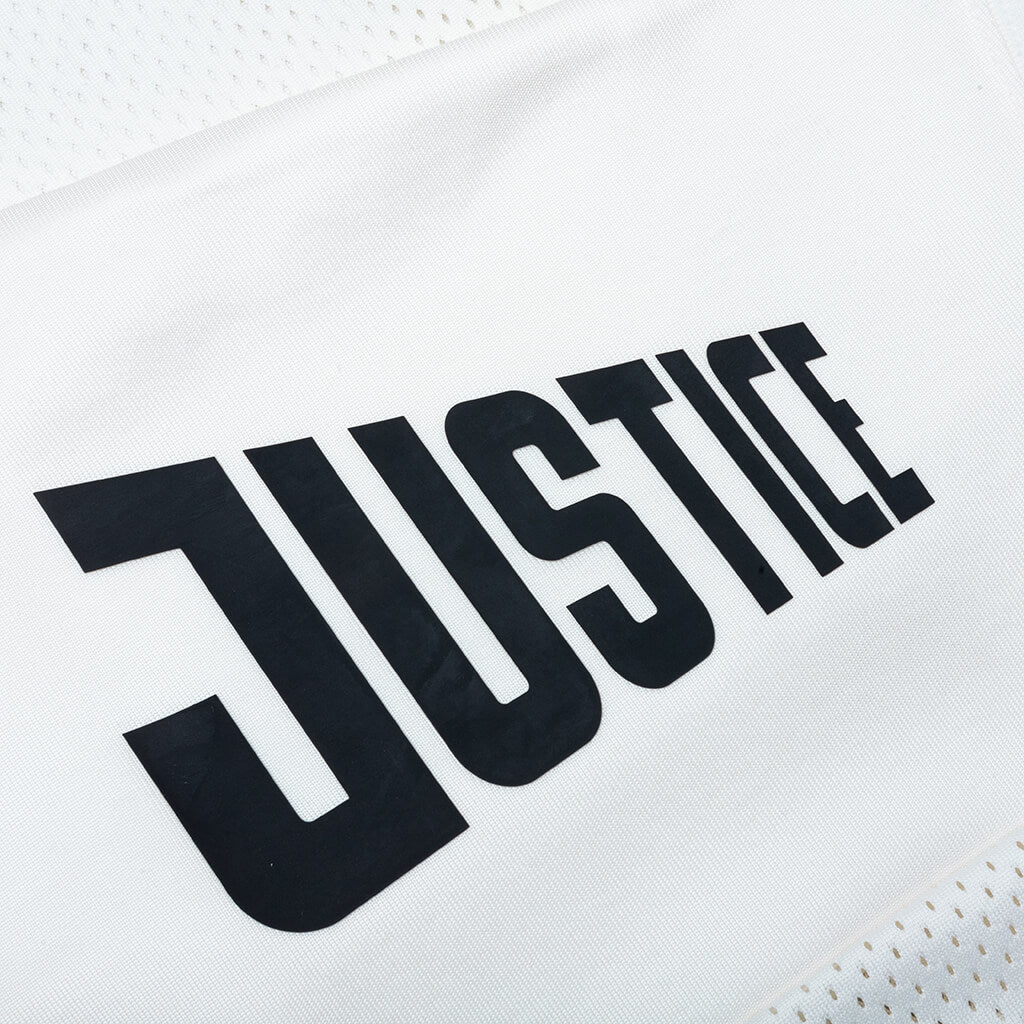 Basketball Jersey - Off White/Black