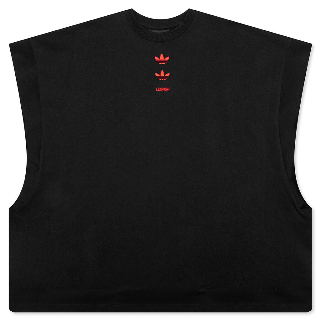 Merch Muscle Top - Black