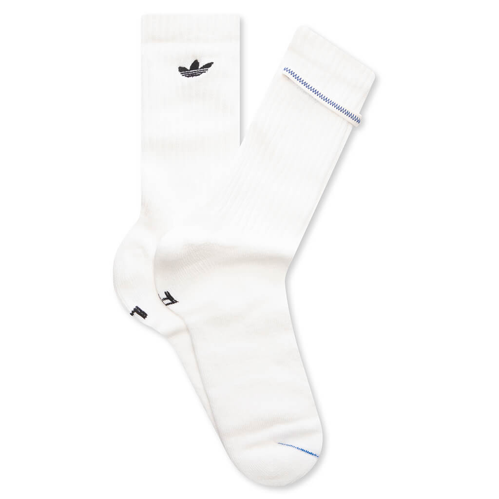 Crew Sock 3 Pack - Crew White