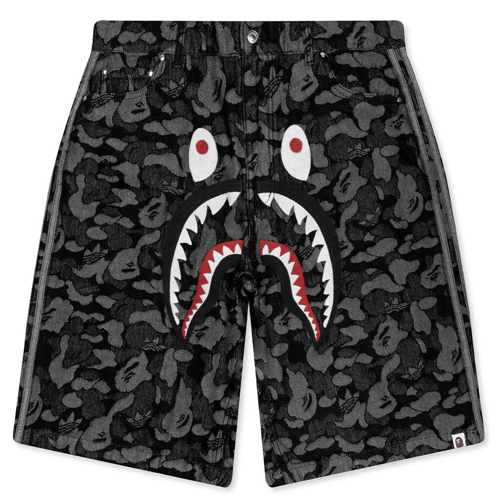 Shark Denim Jorts - Black