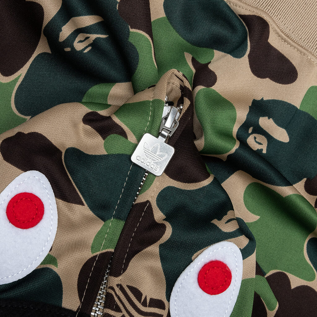 Shark Track Hoodie - Crew Green