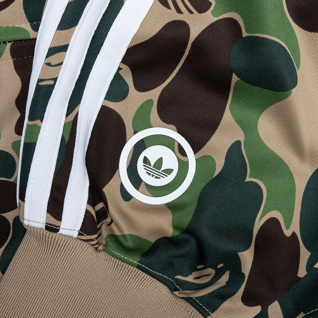 Shark Track Hoodie - Crew Green