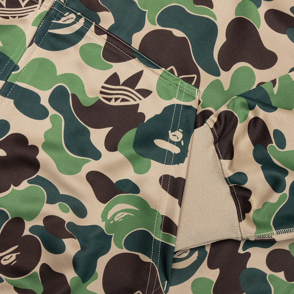 Shark Track Hoodie - Crew Green
