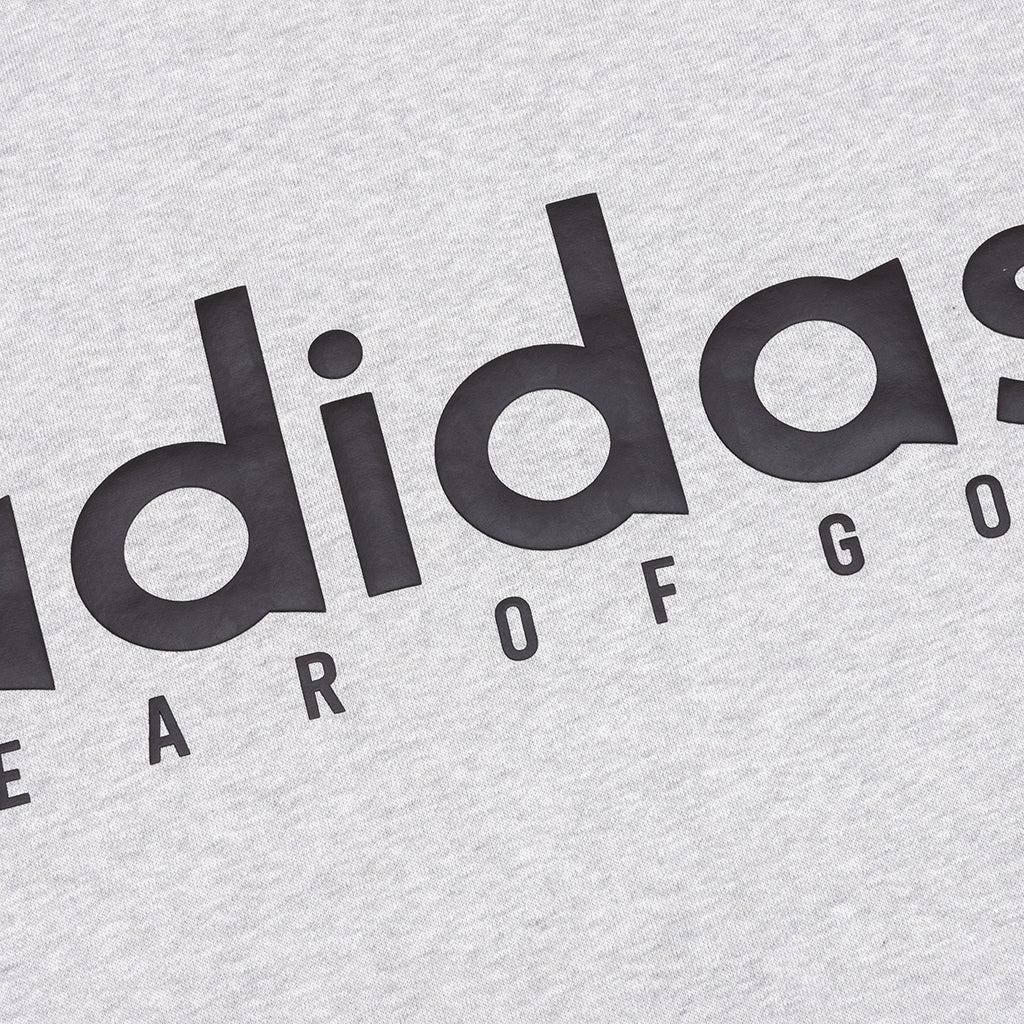 Cotton Fleece Crewneck - Heather Grey