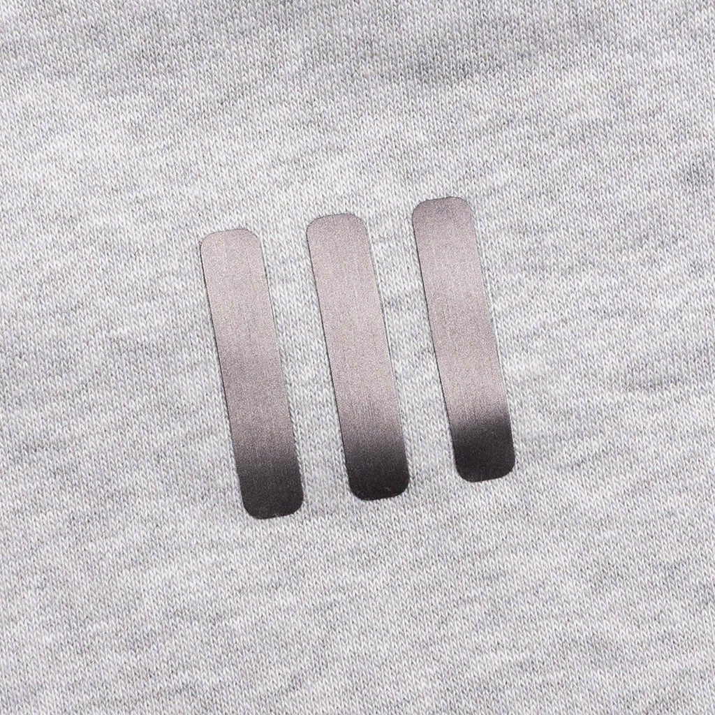 Cotton Fleece Crewneck - Heather Grey