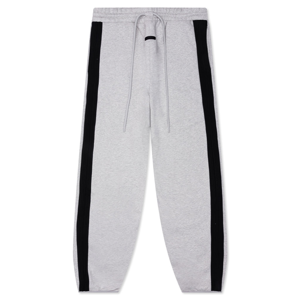 Cotton Fleece Sweatpant  - Grey/Black