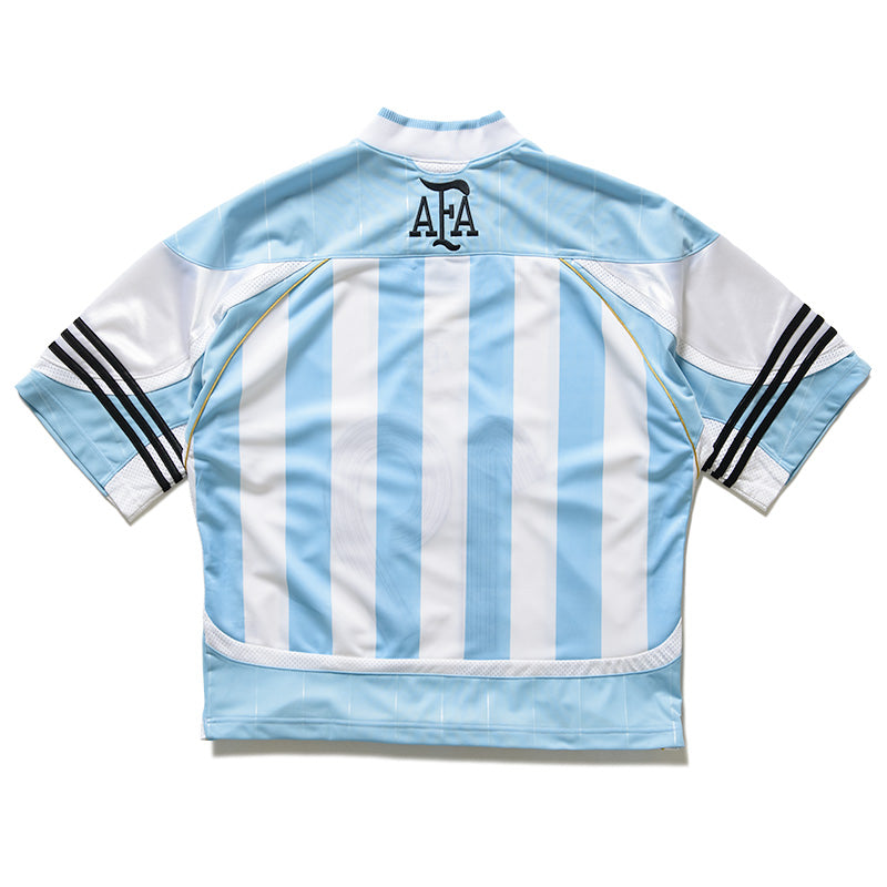 Adidas Bringbacks Remixed Argentina Jersey - Clear Blue/White