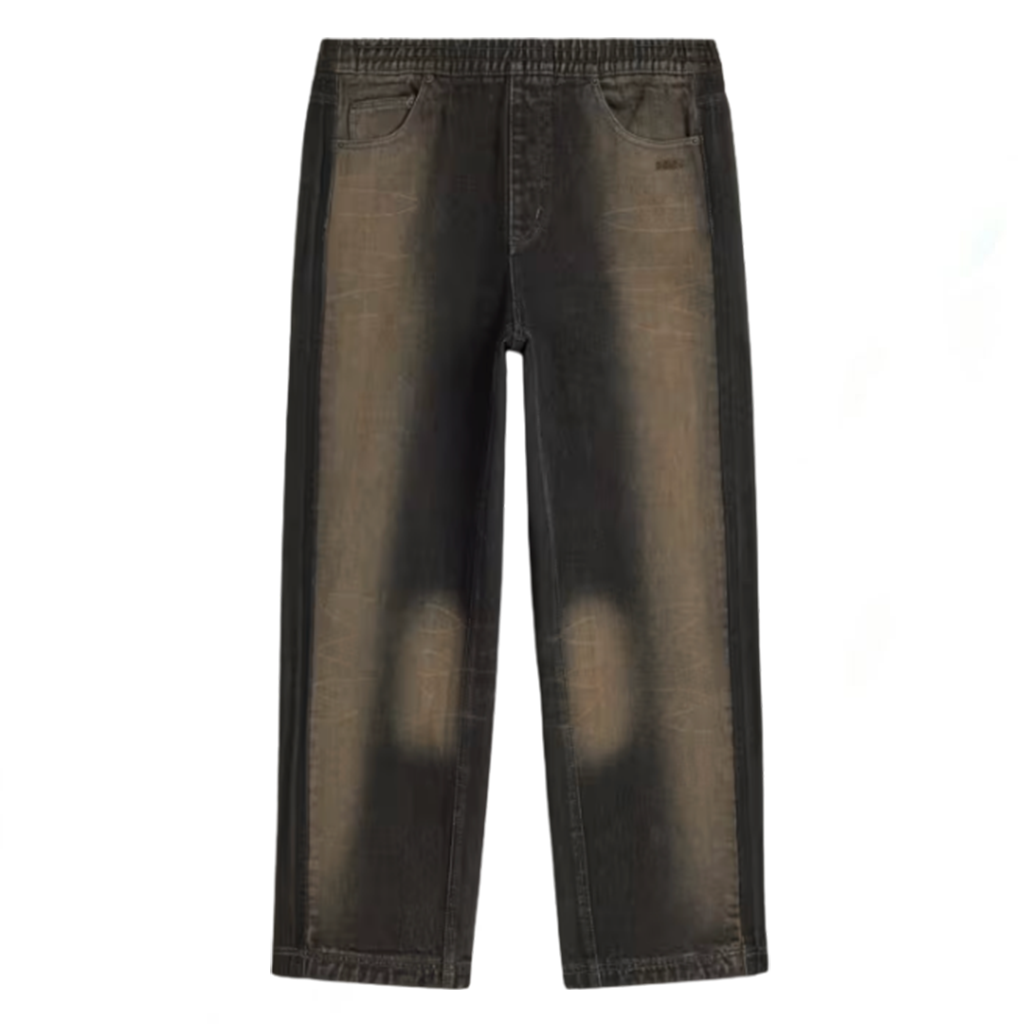 Women's Baggy Denim Pants - Carbon