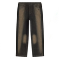 Women's Baggy Denim Pants - Carbon