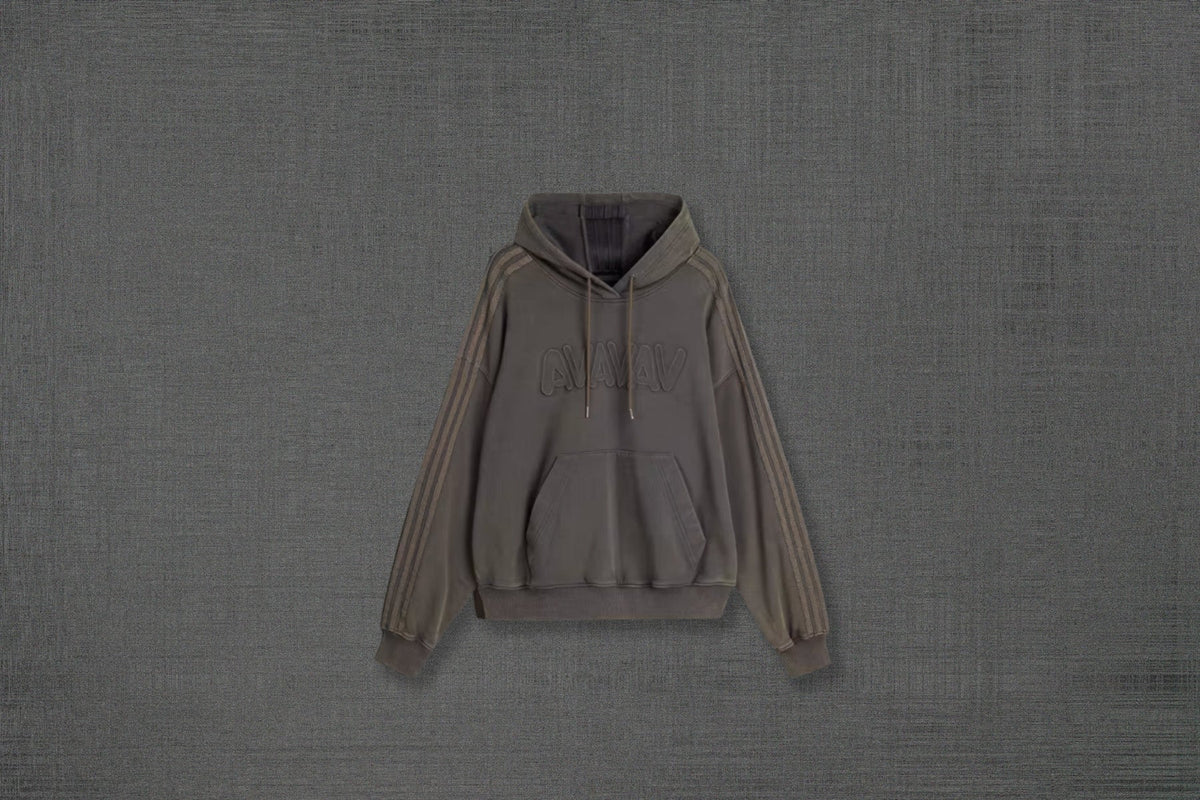 Women's Shoulderless Hoodie - Carbon