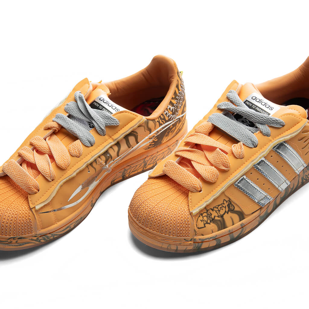 Superstar II 'Creamsicle' - Hazy Orange/Silver Metallic/Core Black