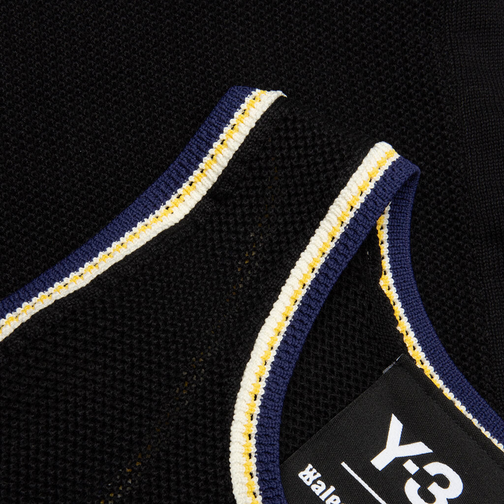 Women's Y3 Knitted Tank - Black