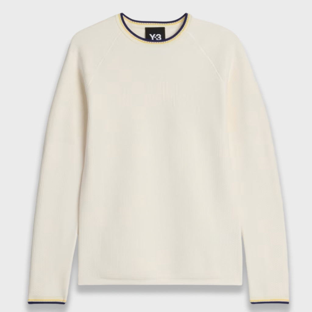 Knit Base Top - Crew White