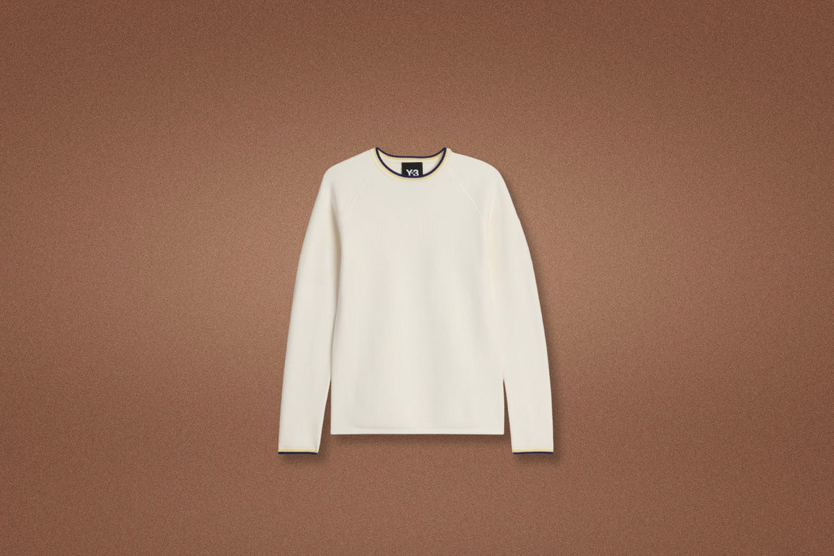 Knit Base Top - Crew White