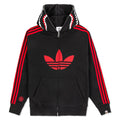 Shark Full Zip Hoodie - Black