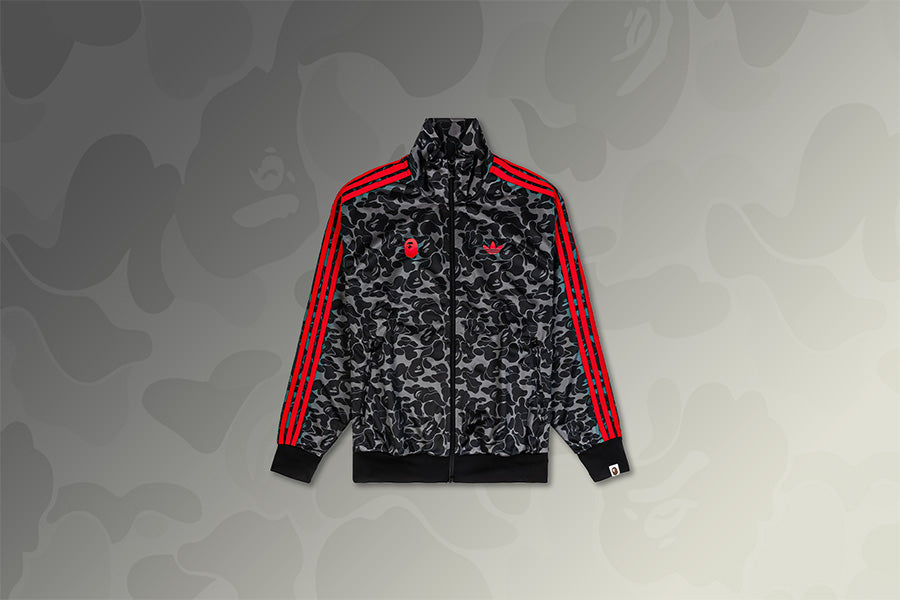 Track Jacket All Over Print - Black