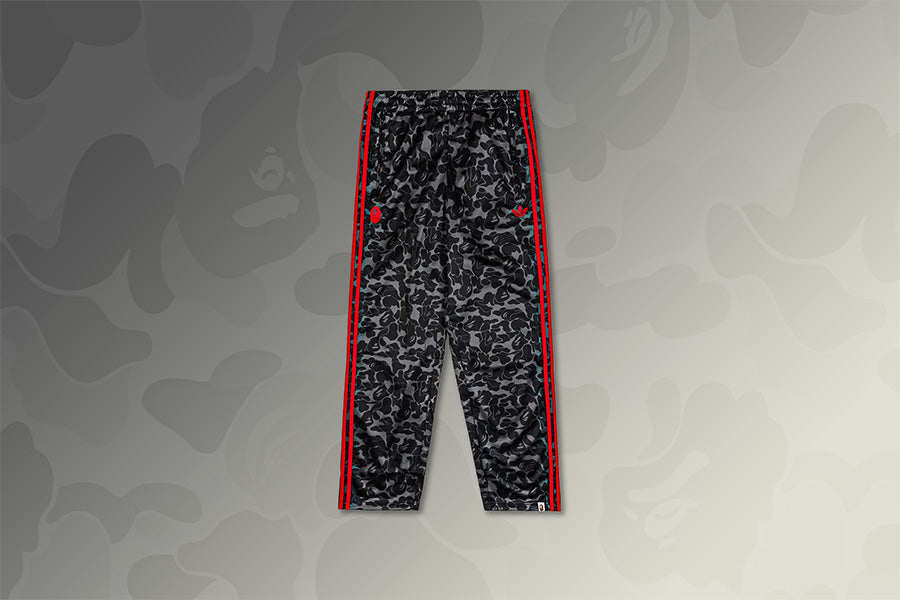 Track Pants All Over Print - Black